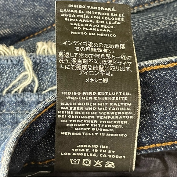 J. BRAND NWT WOMEN’S SACHI MID-RISE CUT OFF DENIM JEAN SHORTS GRANADA 24 25 26 - Picture 14 of 14